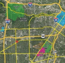 3841 Law St, Houston, TX - Aérien  Vue de la carte