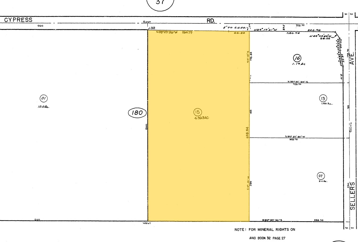 901 E Cypress Rd, Oakley, CA à vendre Plan cadastral- Image 1 de 2
