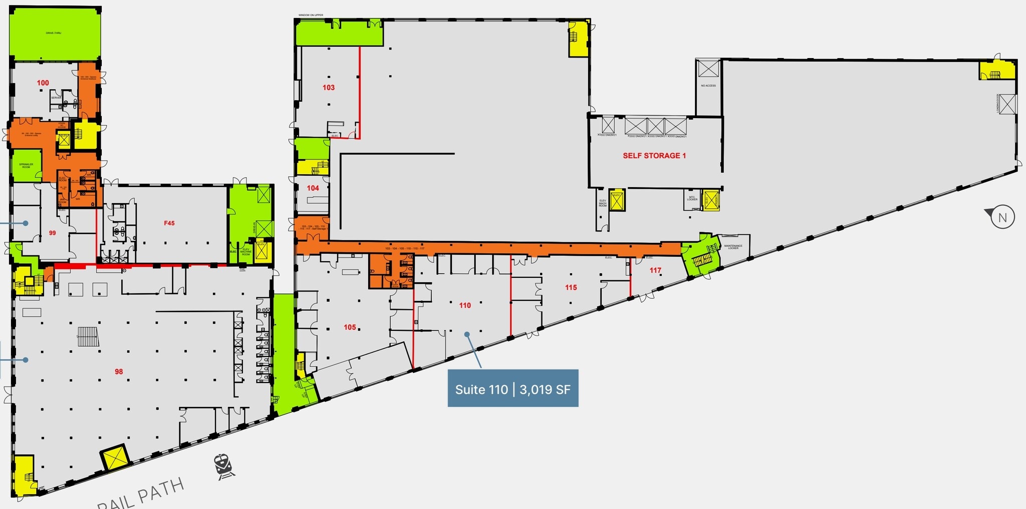 1655 Dupont St, Toronto, ON for lease Floor Plan- Image 1 of 1