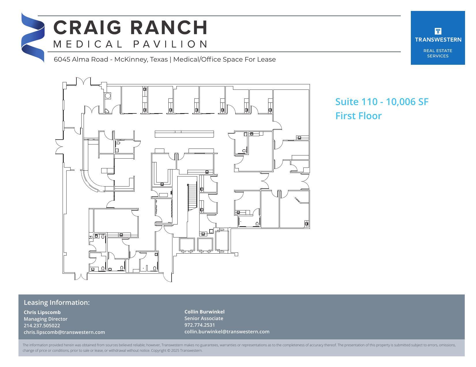 6045 Alma Rd, McKinney, TX for lease Floor Plan- Image 1 of 1