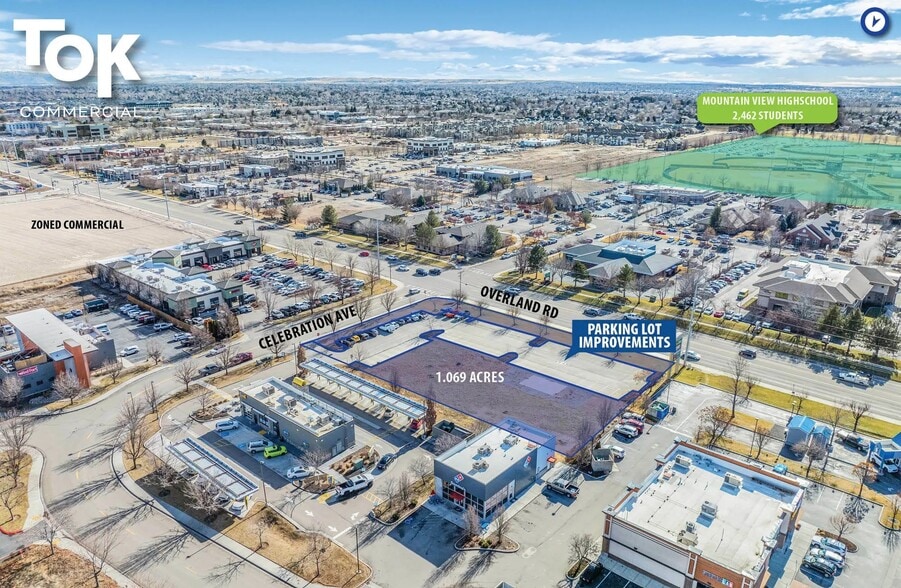 1561 S Celebration Ave, Meridian, ID à vendre - Aérien - Image 3 de 6