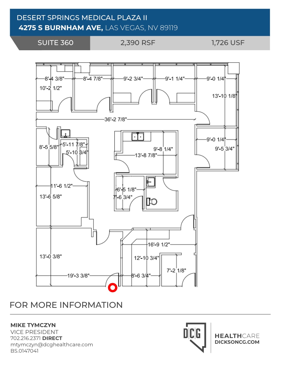4275 S Burnham Ave, Las Vegas, NV à louer Plan d’étage- Image 1 de 1