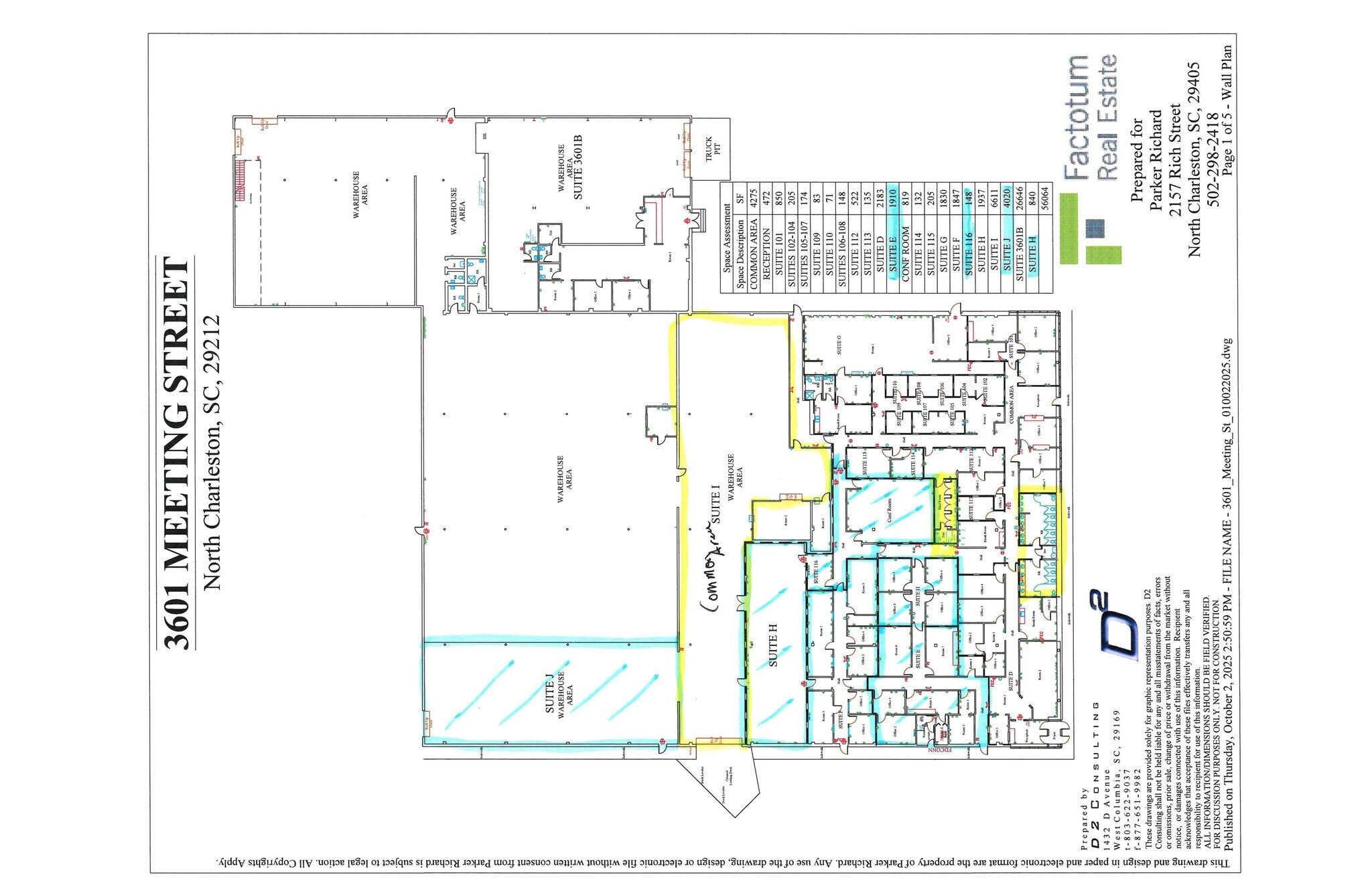 3601 Meeting Street Rd, North Charleston, SC à louer Plan de site- Image 1 de 15