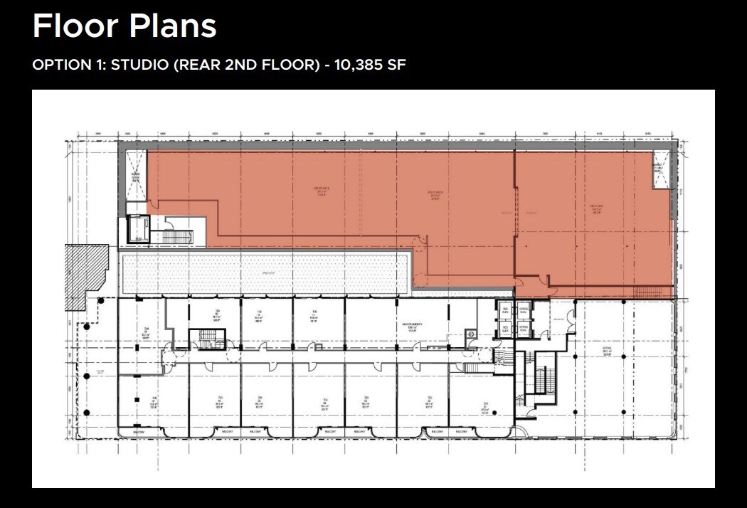 336 Dupont St, Toronto, ON for lease Floor Plan- Image 1 of 4