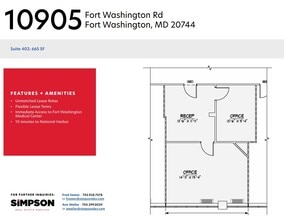 10905 Fort Washington Rd, Fort Washington, MD for lease Floor Plan- Image 1 of 1
