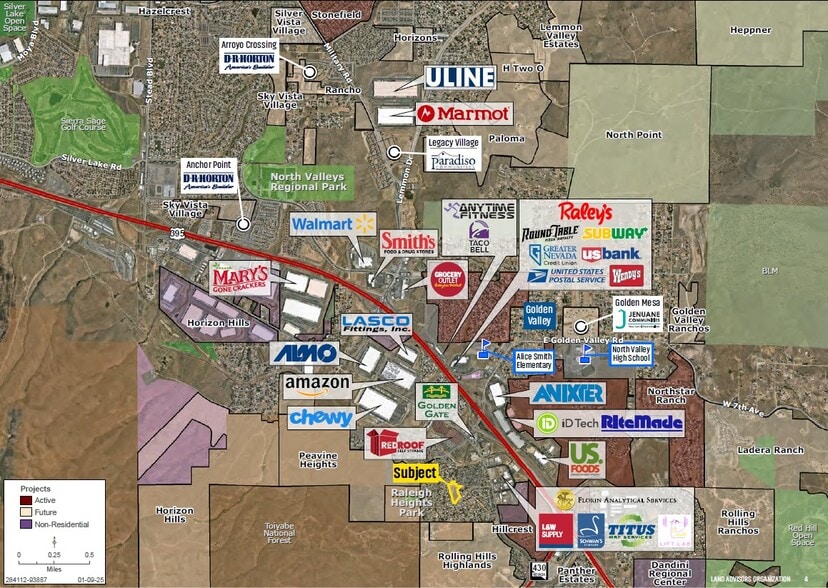 Sage Vista Ct, Reno, NV for sale - Aerial - Image 3 of 3