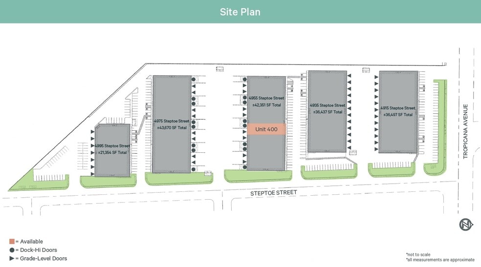 4955 Steptoe St, Las Vegas, NV for lease - Site Plan - Image 2 of 9