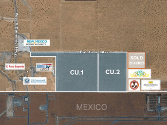 Plus de détails pour BINATIONAL Ave, Santa Teresa, NM - Terrain à vendre