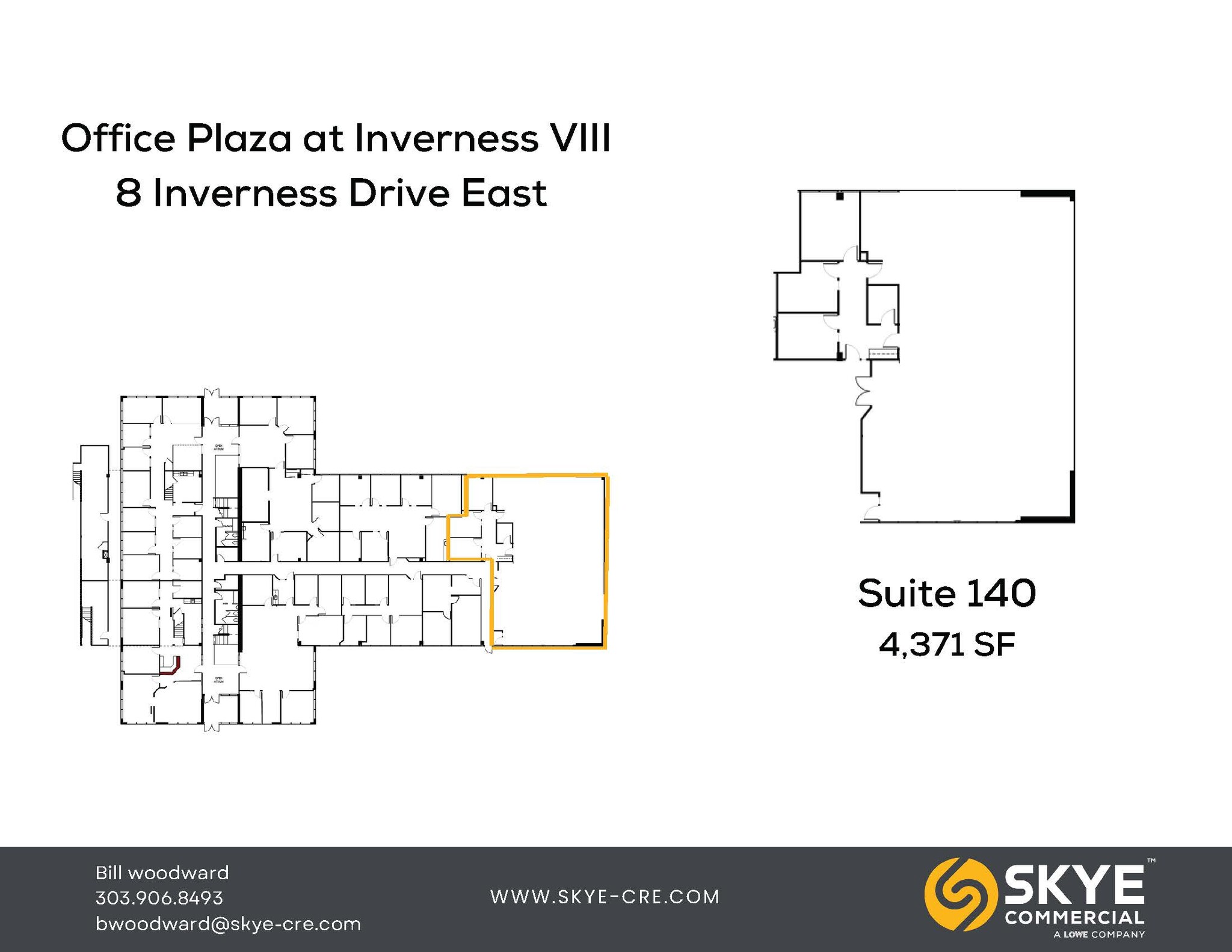 8 Inverness Dr E, Englewood, CO à louer Plan d  tage- Image 1 de 2