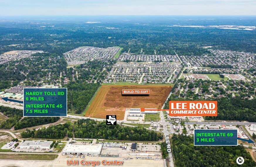 19737 Lee Rd, Humble, TX à vendre - Aérien - Image 2 de 7