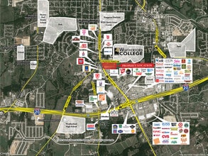 100 College Park Dr, Weatherford, TX - AERIAL map view - Image1