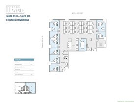 100 Park Ave, New York, NY à louer Plan d  tage- Image 1 de 1