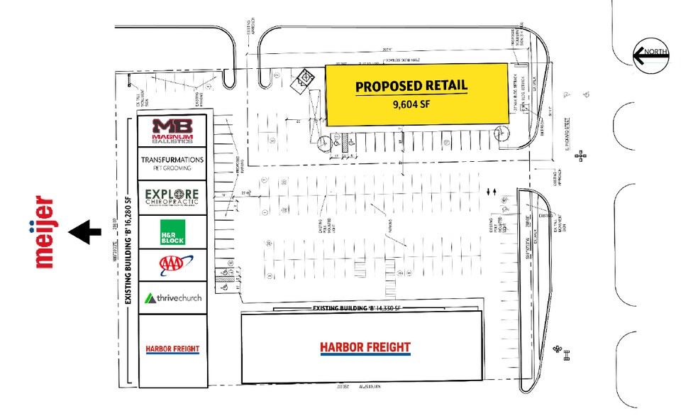 911 E Pickard St, Mount Pleasant, MI à louer - Photo du bâtiment - Image 2 de 4