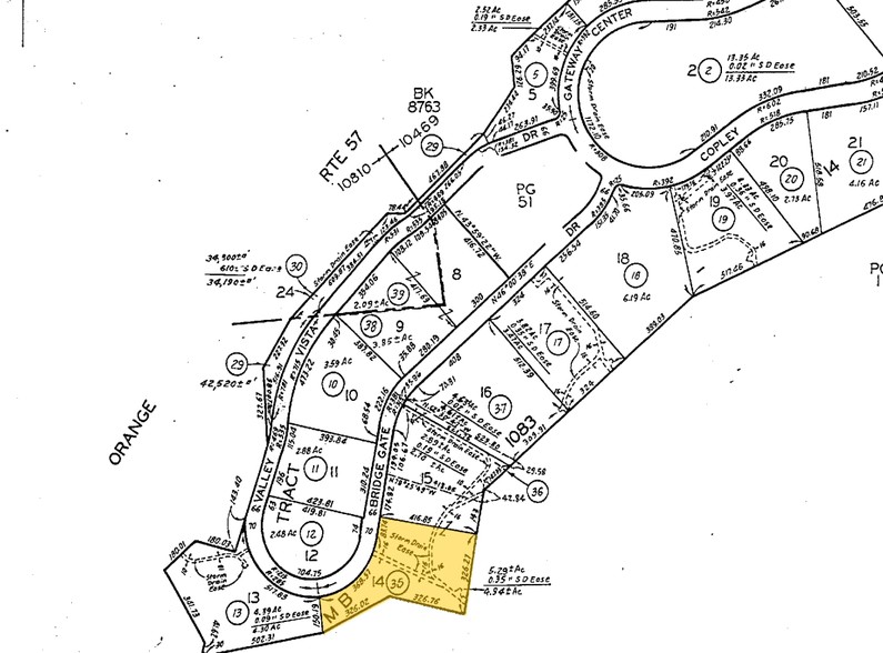 1540 Bridgegate Dr, Diamond Bar, CA for lease - Plat Map - Image 2 of 5