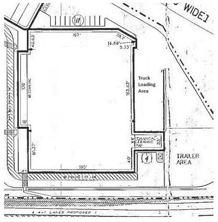 312-316 Ryders Ln, Milltown, NJ à louer - Plan d’étage - Image 2 de 2