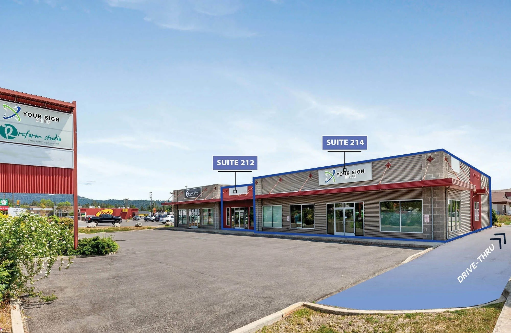 210-214 W Sunset Ave, Coeur d'Alene, ID for lease Building Photo- Image 1 of 20