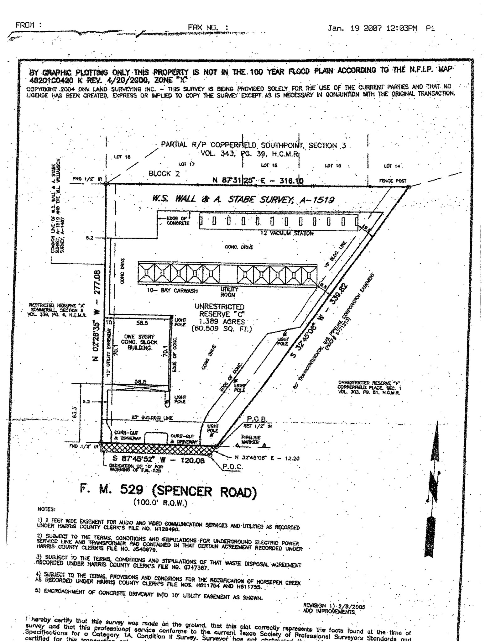 16216 FM 529 Rd, Houston, TX à vendre Plan de site- Image 1 de 2