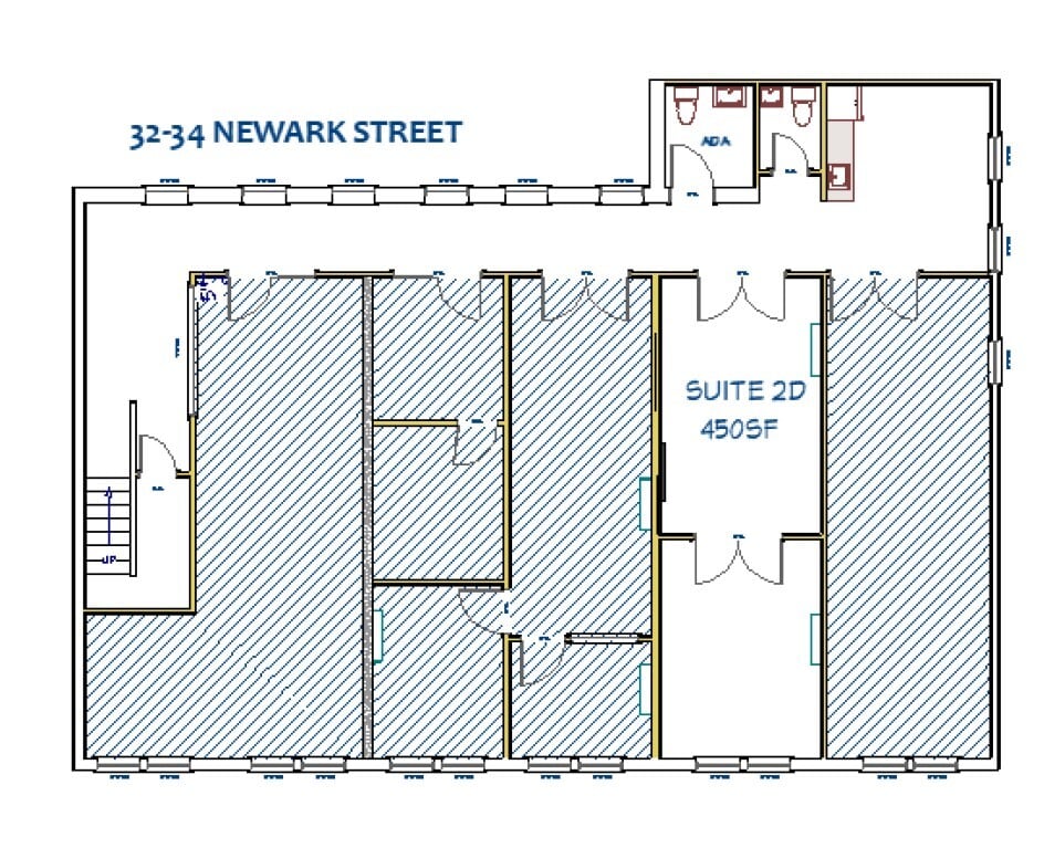 30-34 Newark St, Hoboken, NJ for lease Floor Plan- Image 1 of 1