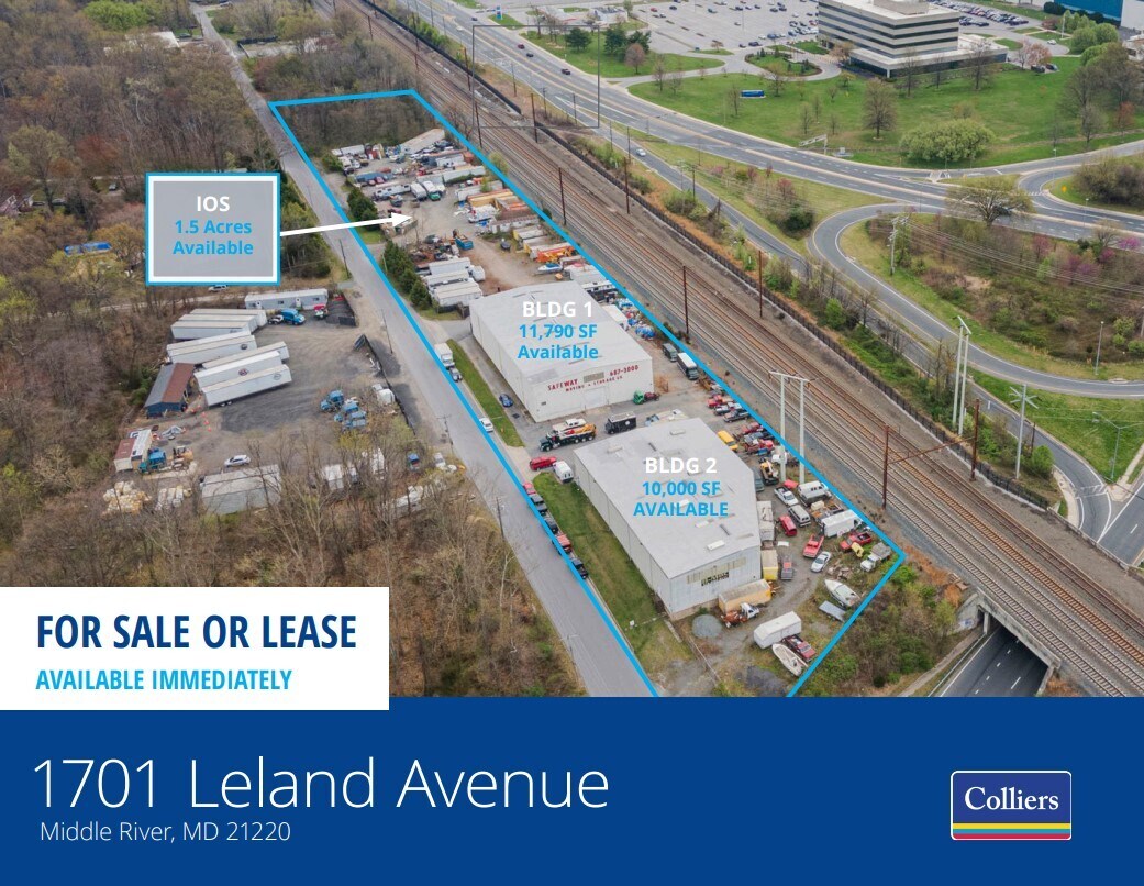 1701 Leland Ave, Middle River, MD à vendre Photo du bâtiment- Image 1 de 2