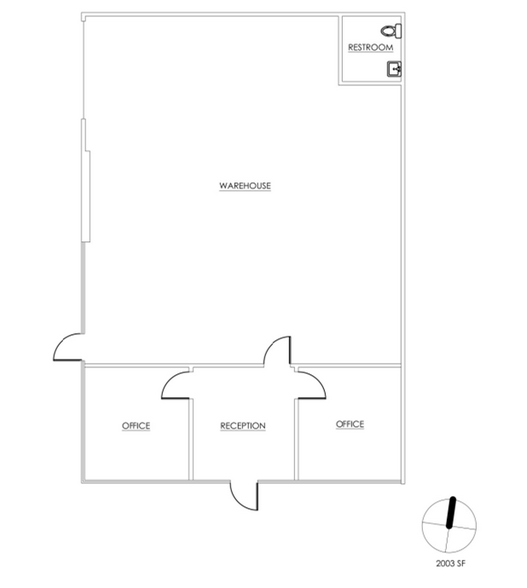 2040 Eastridge Ave, Riverside, CA à louer - Plan d’étage - Image 3 de 13