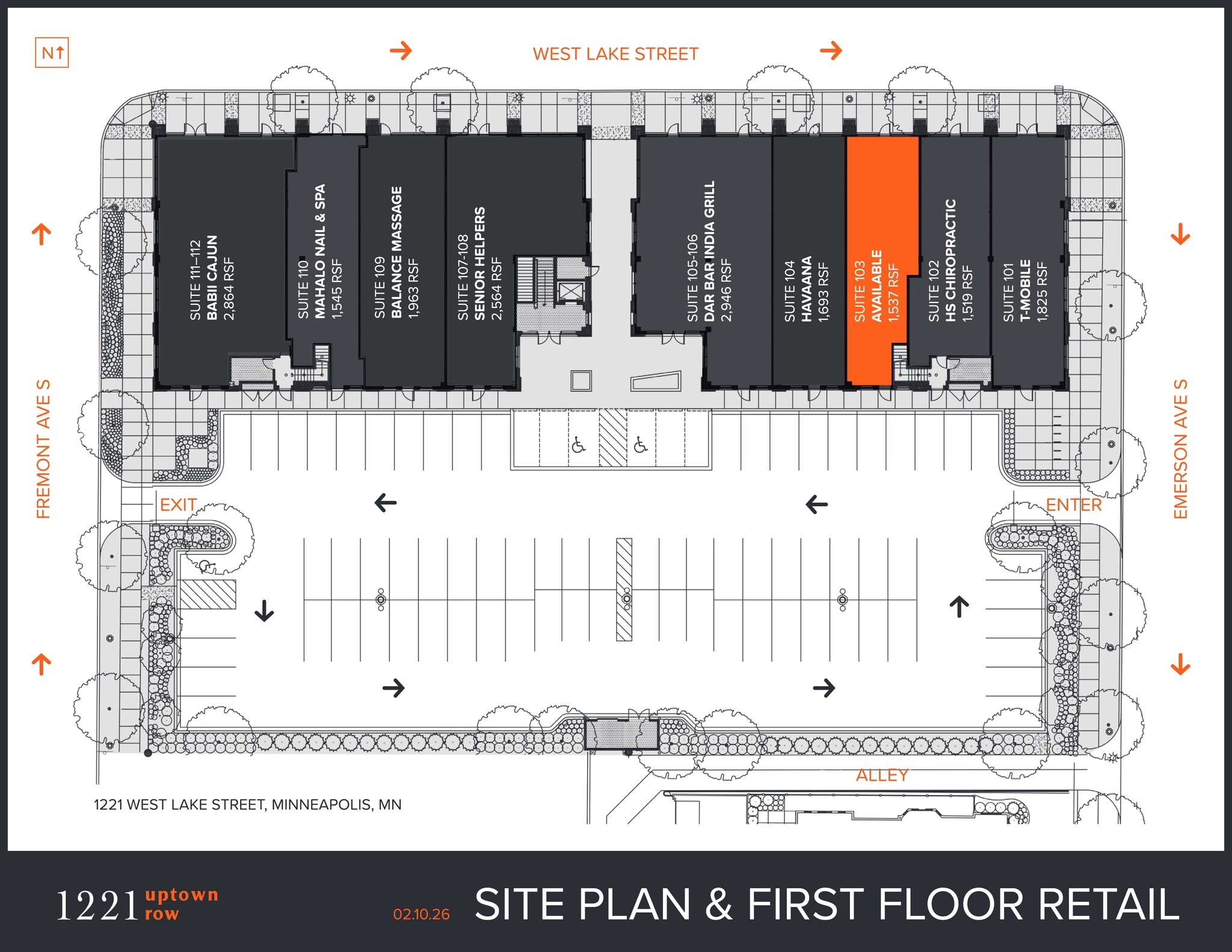 1221 W Lake St, Minneapolis, MN for lease Site Plan- Image 1 of 2