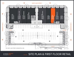 1221 W Lake St, Minneapolis, MN for lease Site Plan- Image 1 of 2