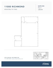 11000 Richmond Ave, Houston, TX for lease Floor Plan- Image 1 of 1