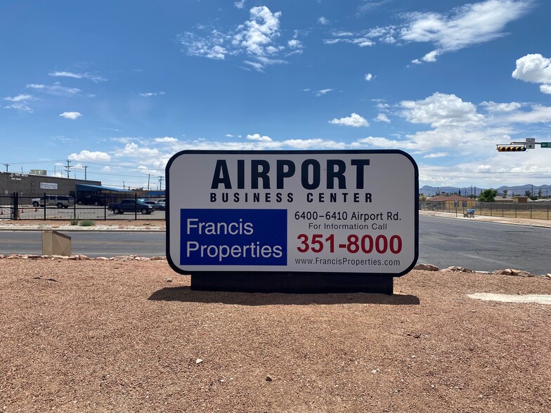 6400 Airport Rd, El Paso, TX à louer - Photo du bâtiment - Image 2 de 5