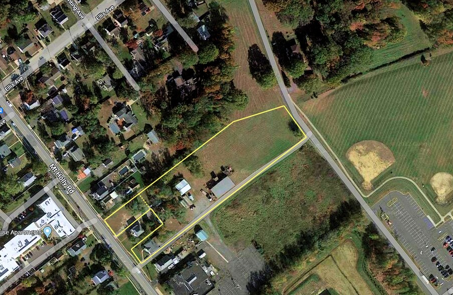 1605 Mount Holly Rd, Burlington, NJ à vendre - Aérien - Image 1 de 2