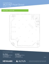2010 14th St, Boulder, CO for lease Floor Plan- Image 1 of 1