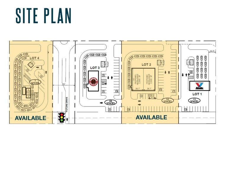 Route 173 & N Lincoln Ave, Antioch, IL à louer - Plan de site - Image 2 de 4