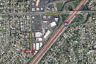 6366 Tupelo Dr, Citrus Heights, CA - Aérien  Vue de la carte