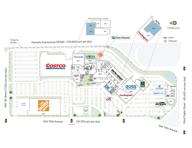 7795 W Flagler St, Miami, FL à louer - Plan de site - Image 2 de 16