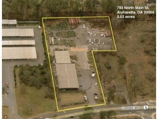 793 N Main St, Alpharetta, GA for lease - Aerial - Image 2 of 7