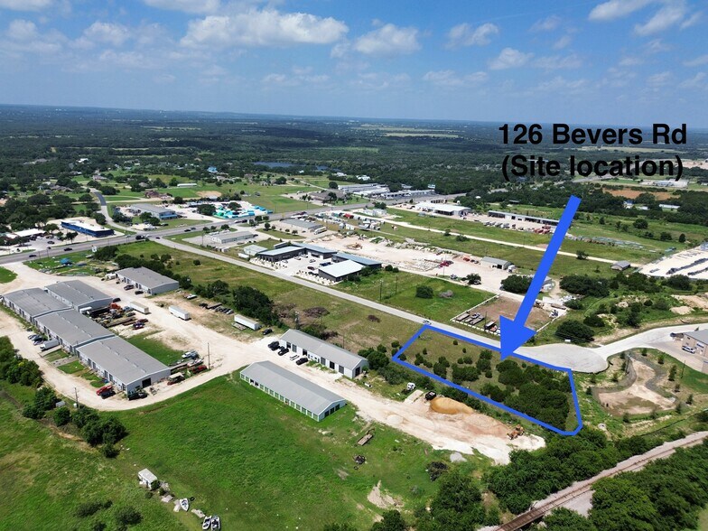 126 Bevers Rd, Liberty Hill, TX for lease - Aerial - Image 2 of 4