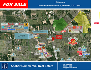 Plus de détails pour Hufsmith-Kohrville Rd, Tomball, TX - Terrain à vendre