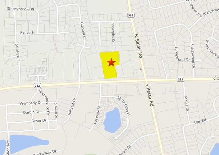 4487 Columbia Rd, Augusta, GA for lease - Plat Map - Image 2 of 9