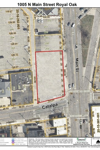 Plus de détails pour 1005 N Main St, Royal Oak, MI - Terrain à vendre