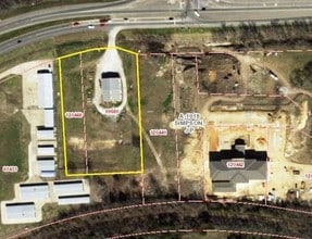 1301 W Sam Rayburn Dr, Bonham, TX - Aerial map view