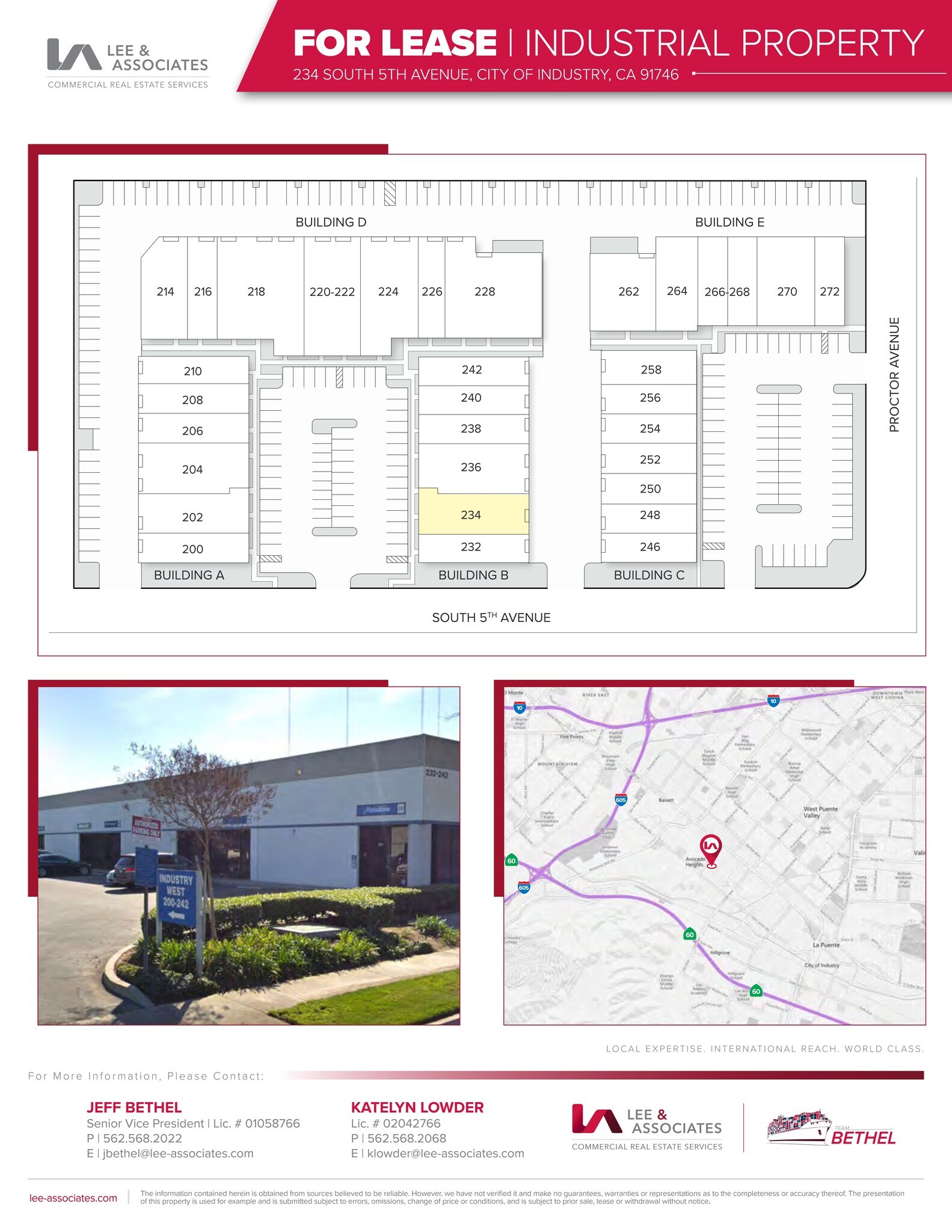 214-228 S 5th Ave, City of Industry, CA for lease Site Plan- Image 1 of 1