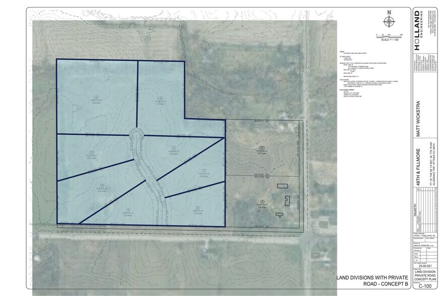 9637 48th Ave, Allendale, MI à vendre - Plan de site - Image 2 de 2