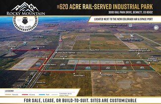 Plus de détails pour NWC E Colfax Avenue & Peterson Rd, Bennett, CO - Terrain à louer