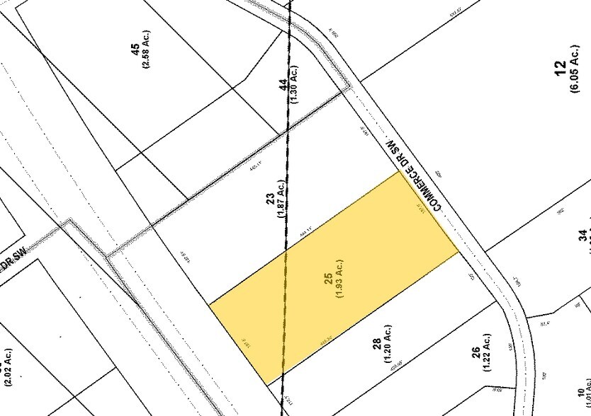 4445 Commerce Dr SW, Atlanta, GA à louer - Plan cadastral - Image 3 de 4