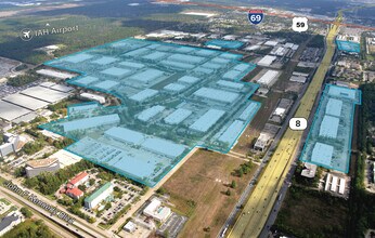 Beltway 8 @ JFK Blvd, Houston, TX - AÉRIEN  Vue de la carte - Image1