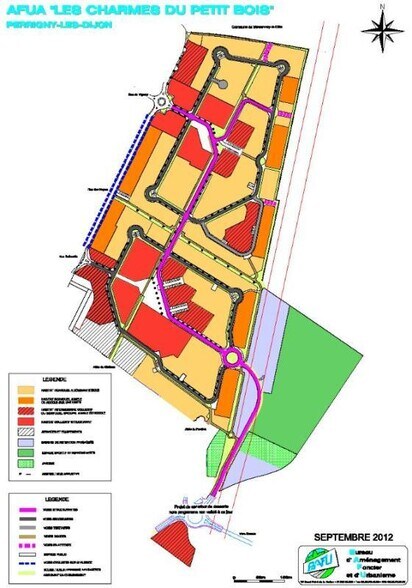 Land in Perrigny-lès-Dijon for sale - Site Plan - Image 2 of 2