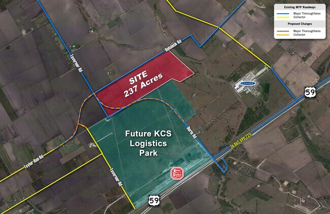 Plus de détails pour W Tavener Rd & Bohacek Rd, Beasley, TX - Terrain à vendre