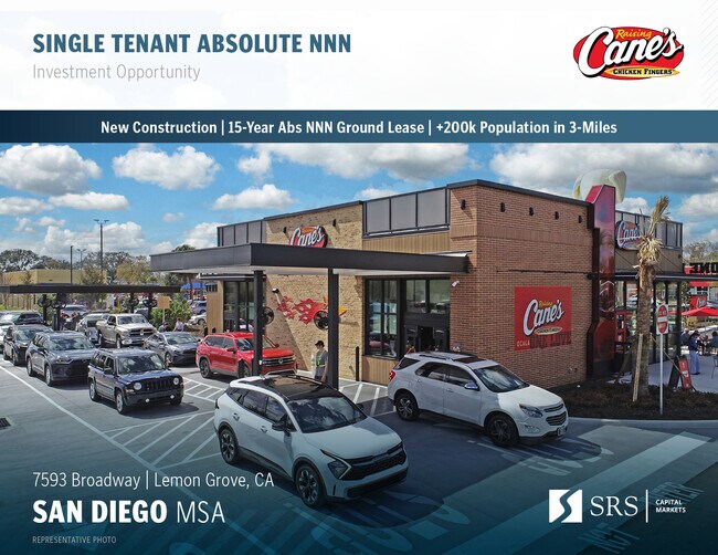 Plus de détails pour 7593 Broadway, Lemon Grove, CA - Commerce de détail à vendre