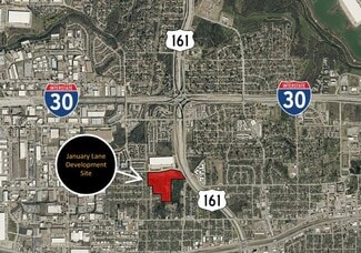 More details for NEC OF JANUARY LANE & SH-161 Ln, Grand Prairie, TX - Land for Sale