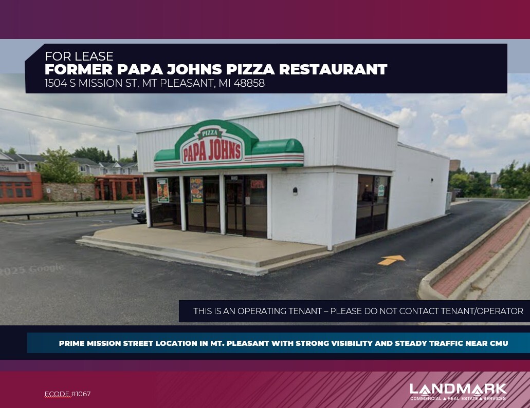 1504 S Mission St, Mount Pleasant, MI for lease Primary Photo- Image 1 of 2