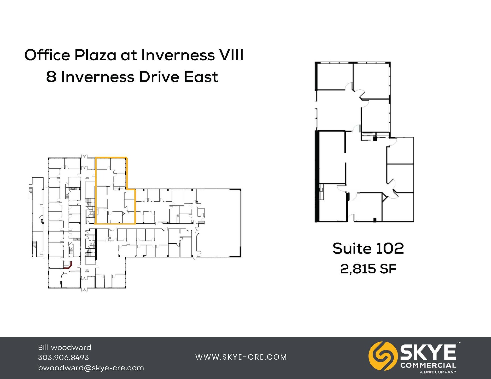 8 Inverness Dr E, Englewood, CO à louer Plan d  tage- Image 1 de 1